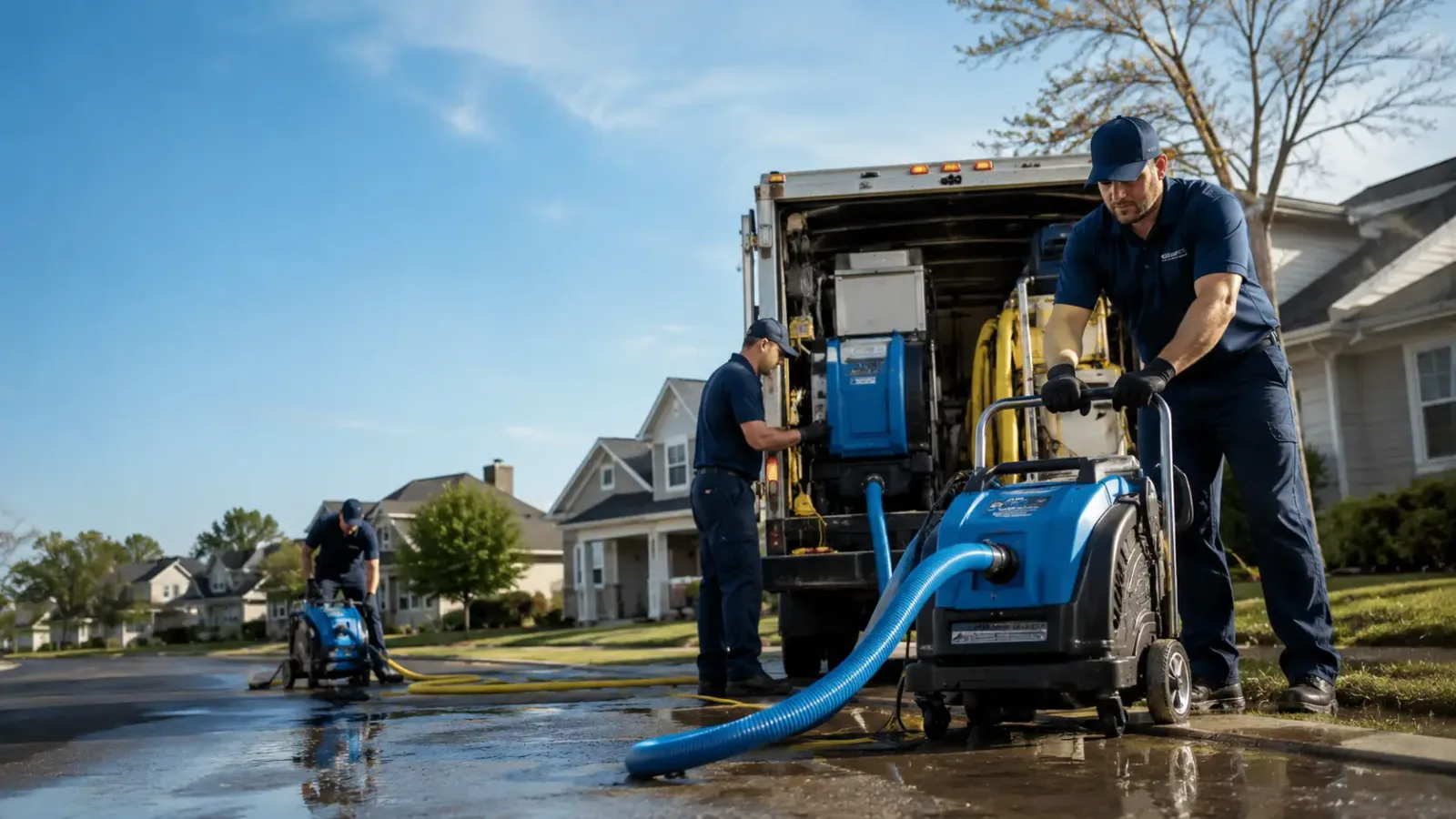 Flood Damage Cleanup in Four Lakes, WA